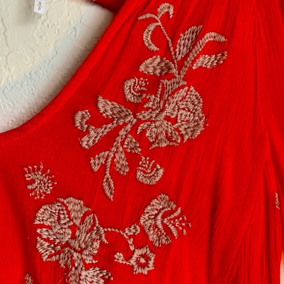 Free People Red Dress size small - Picture 6 of 11